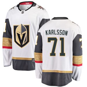 Herren Vegas Golden Knights Eishockey Trikot William Karlsson #71 Breakaway Weiß Fanatics Branded Auswärts